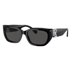 New RALPH LAUREN Black Cat Eye RL8222 5001/87 Sunglasses Women